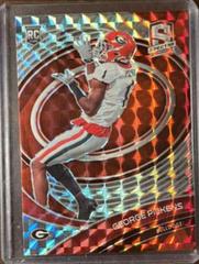 George Pickens [Red] #22 Football Cards 2022 Panini Chronicles Draft Picks Spectra Prices