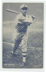 Fred Schulte Baseball Cards 1928 Exhibits Prices
