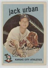 Jack Urban Baseball Cards 1959 Topps Prices