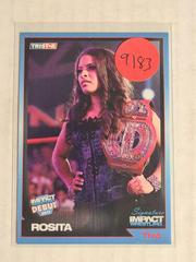 Rosita Wrestling Cards 2011 TriStar Signature Impact Prices