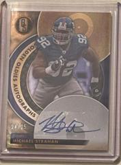 Michael Strahan #GO-MS Football Cards 2023 Panini Gold Standard Golden Oldies Autographs Prices