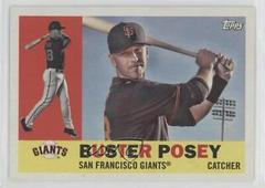 Buster Posey [Black Jersey] Baseball Cards 2017 Topps Archives Prices