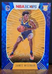 James Wiseman [Blue Explosion] Basketball Cards 2020 Panini Hoops Prices