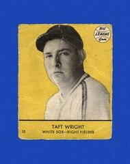 Taft Wright [Yellow Background] Baseball Cards 1941 Goudey Prices