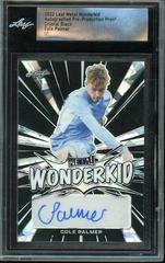 Cole Palmer [Black Crystal] Soccer Cards 2022 Leaf Metal Wonderkid Autographs Prices