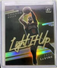 Zach LaVine #12 Basketball Cards 2021 Panini Donruss Optic Light It Up Prices