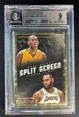 Kobe Bryant, LeBron James [Fotl] #271 Basketball Cards 2018 Panini Noir Prices