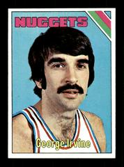 George Irvine #320 Basketball Cards 1975 Topps Prices