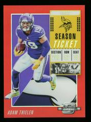 Adam Thielen [Red] #38 Football Cards 2018 Panini Contenders Optic Prices