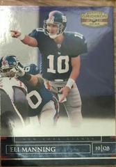 Eli Manning #4 Football Cards 2007 Panini Donruss Gridiron Gear Prices