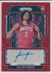 Jalen Green [Choice Prizm] #RS-JGR Basketball Cards 2021 Panini Prizm Rookie Signatures Prices