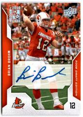 Brian Brohm [Autograph Bronze] #10 Football Cards 2008 Upper Deck Draft Edition Prices