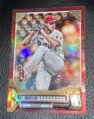 Aaron Nola [Chrome Red] #242 Baseball Cards 2022 Topps Gypsy Queen Prices