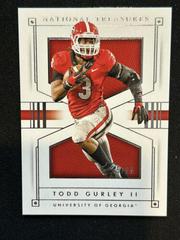 Todd Gurley II Football Cards 2016 Panini National Treasures Collegiate Prices