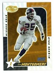 Joe Montgomery [1 Star Mirror Gold] Football Cards 2000 Leaf Certified Prices