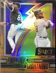 Luis Robert #TL-14 Baseball Cards 2022 Panini Select Thunder and Lightning Prices