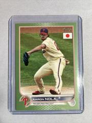 Aaron Nola [Jade Green] #165 Baseball Cards 2022 Topps Japan Edition Prices