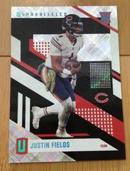 Justin Fields [Cosmic] Football Cards 2021 Panini Chronicles Unparalleled Prices