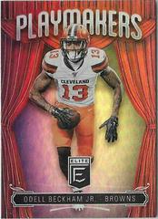 Odell Beckham Jr. #PM-4 Football Cards 2019 Donruss Elite Playmakers Prices