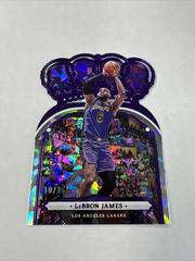 LeBron James [Crystal Purple] Basketball Cards 2022 Panini Crown Royale Prices