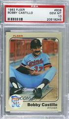 Bobby Castillo #608 Baseball Cards 1983 Fleer Prices