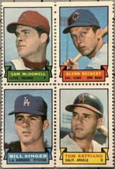Bill Singer Baseball Cards 1969 Topps Stamps Prices