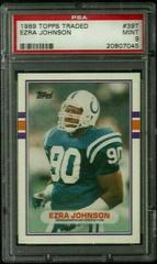 Ezra Johnson #39T Football Cards 1989 Topps Traded Prices