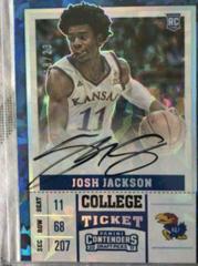 Josh Jackson [Autograph Cracked Ice] Basketball Cards 2017 Panini Contenders Draft Picks Prices