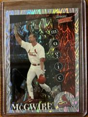 Mark McGwire #155 Baseball Cards 1999 Ultimate Victory Prices
