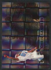 Chris Sanders [Precious Metal Gems] #59 Football Cards 1998 Metal Universe Prices