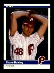 Shane Rawley #U-94 Baseball Cards 1984 Fleer Update Prices