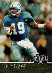 Scott Mitchell #43 Football Cards 1994 Playoff Contenders Prices