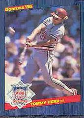 Tommy Herr #2 Baseball Cards 1986 Donruss All Stars Prices