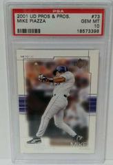 Mike Piazza Baseball Cards 2001 Upper Deck Pros & Prospects Prices