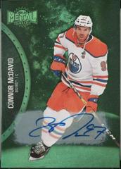 Connor McDavid [Green Autograph] #101 Hockey Cards 2021 Skybox Metal Universe Prices