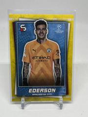 Ederson [Common Yellow] #1 Soccer Cards 2022 Topps UEFA Superstars Prices