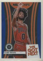 Coby White [Blue] Basketball Cards 2019 Panini Hoops Premium Stock We Got Next Prices