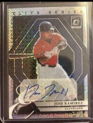 Jose Ramirez Baseball Cards 2022 Panini Donruss Optic Elite Series Signatures Prices