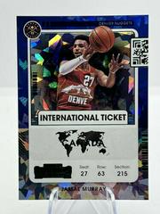Jamal Murray [Green Ice] Basketball Cards 2021 Panini Contenders International Ticket Prices