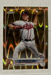 Tom Glavine [RayWave Gold] Baseball Cards 2022 Topps Gilded Collection Prices
