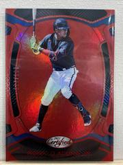 Ronald Acuna Jr. [Red] Baseball Cards 2021 Panini Chronicles Certified Prices