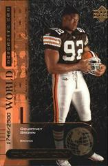 Courtney Brown #61 Football Cards 2000 Upper Deck Ovation Prices