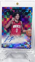 Jalen Green [Green] Basketball Cards 2021 Panini Hoops Rookie Ink Autographs Prices