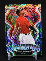 Xander Bogaerts [Power Plaid Prizm] Baseball Cards 2022 Panini Prizm Illumination Prices