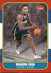 Brandon Rush #174 Basketball Cards 2008 Fleer 1986-87 Rookies Prices