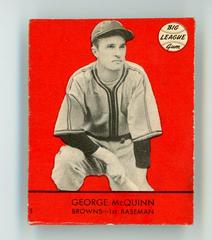 George McQuinn [Red Background] #5 Baseball Cards 1941 Goudey Prices