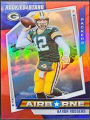 Aaron Rodgers [Red] #AB7 Football Cards 2021 Panini Rookies and Stars Airborne Prices