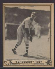 Schoolboy Hoyt Baseball Cards 1940 Play Ball Prices
