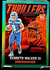 Kenneth Walker III [Green] Football Cards 2022 Panini Rookies & Stars Thrillers Prices