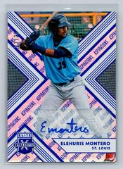 Elehuris Montero [Autograph Aspirations Purple] #151 Baseball Cards 2018 Panini Elite Extra Edition Prices